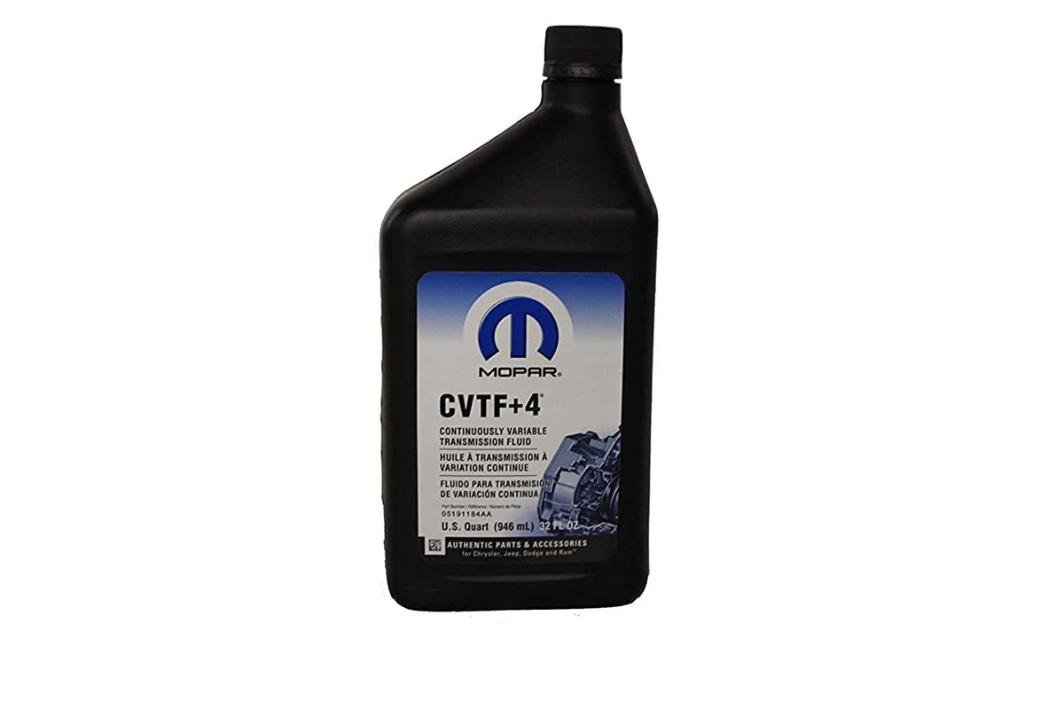 Genuine Mopar Fluid 5191184Aa Cvtf+4 Transmission Fluid 1 Quart Carkart