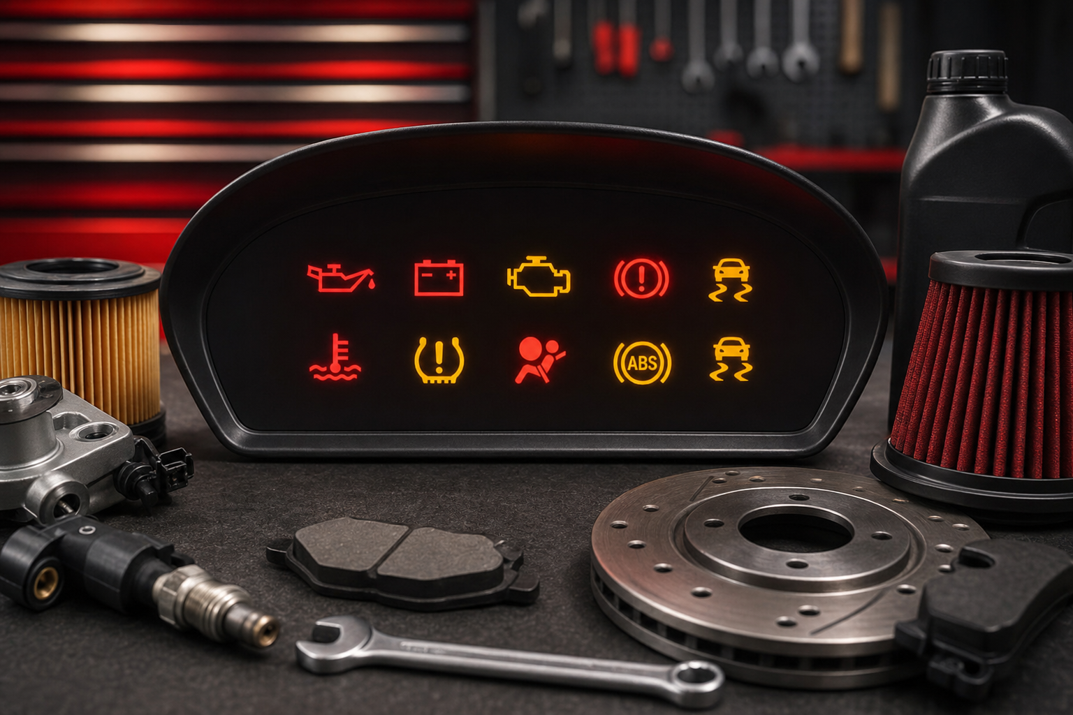 How to Read Your Car's Dashboard Warning Lights (And What to Buy to Fix Them)
