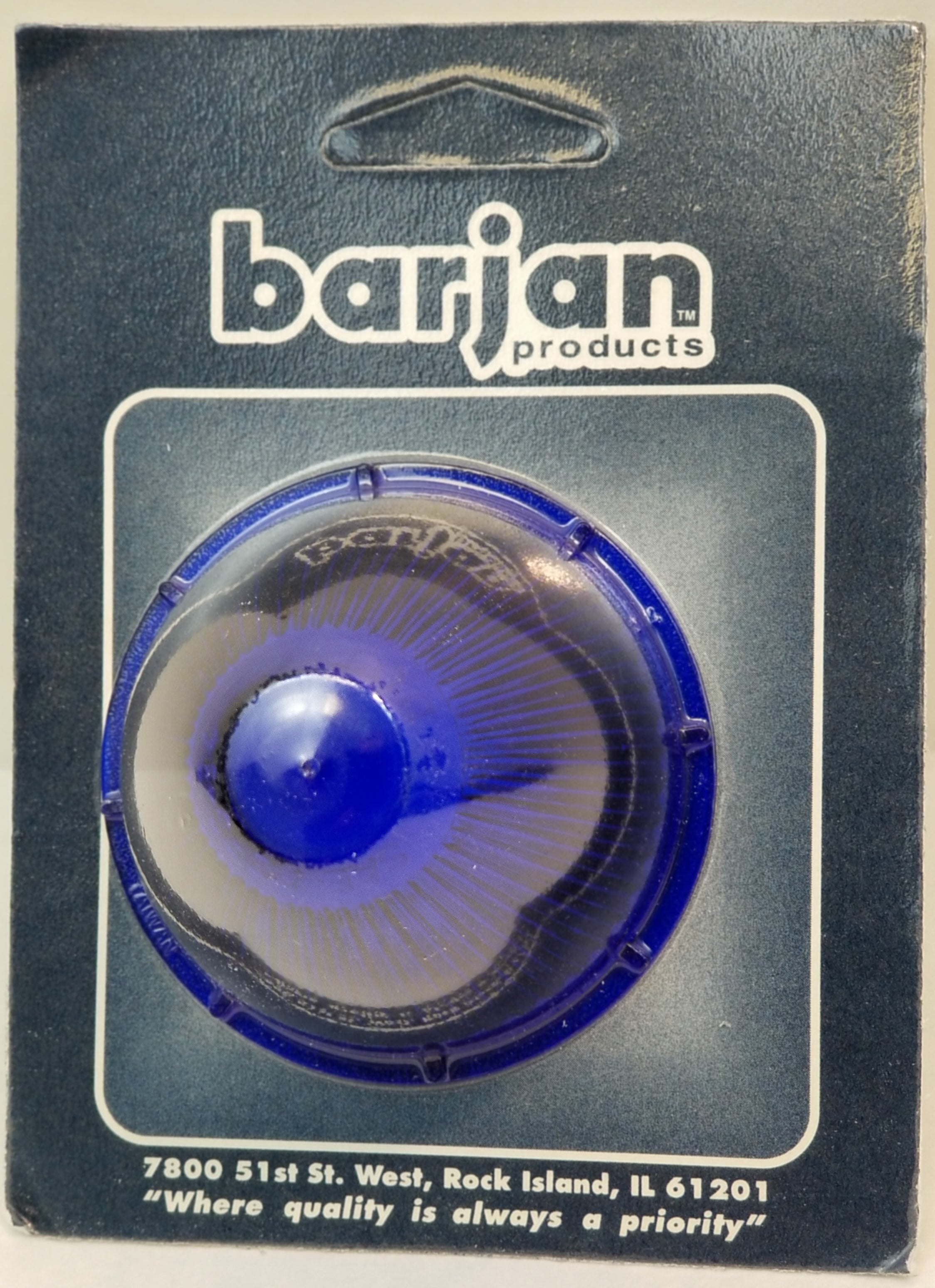 LENS BLUE BEEHIVE CARDED