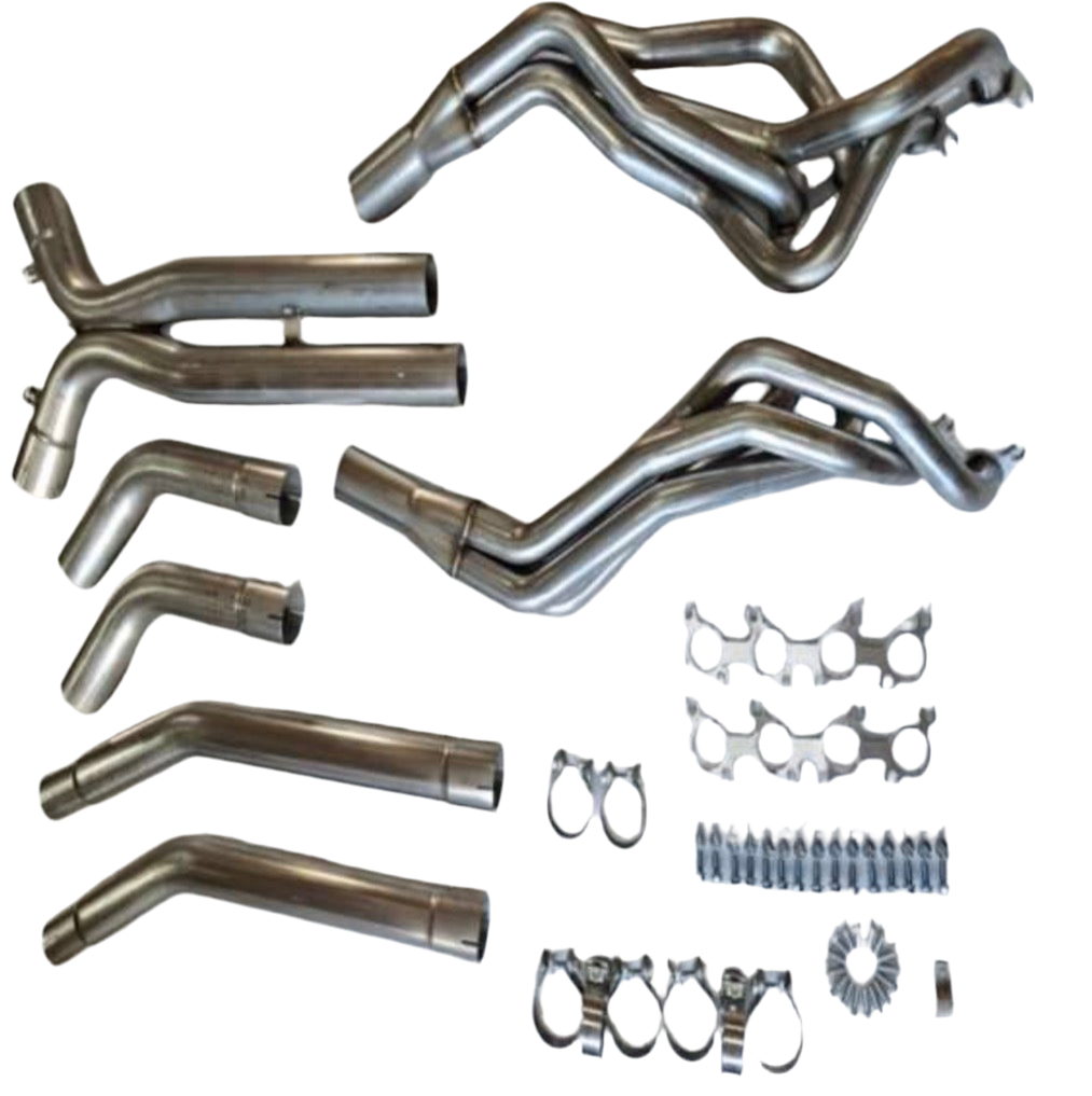 SPDZ1 Mustang 1 7/8" Longtube Headers & X-Pipe 2015-2023 5.0L Coyote