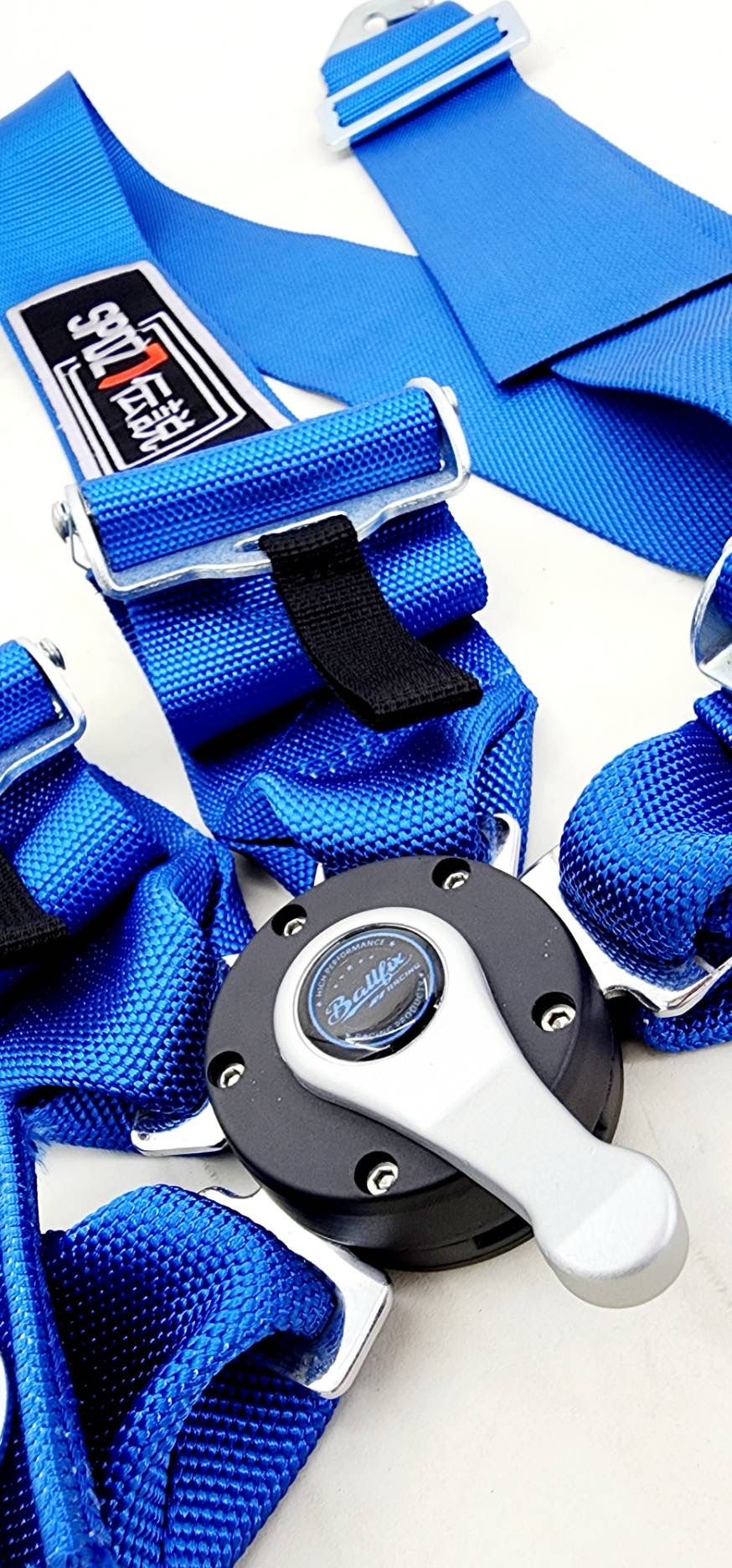 SPDZ1 X BallFix 4 Point 3" Seat Belt Safety Harness