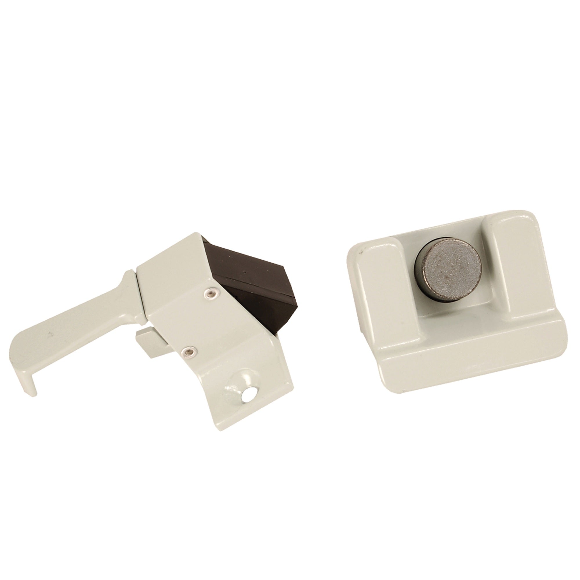 RV Designer E309 Screen Door Latch for Coleman Folding Campers  Gray