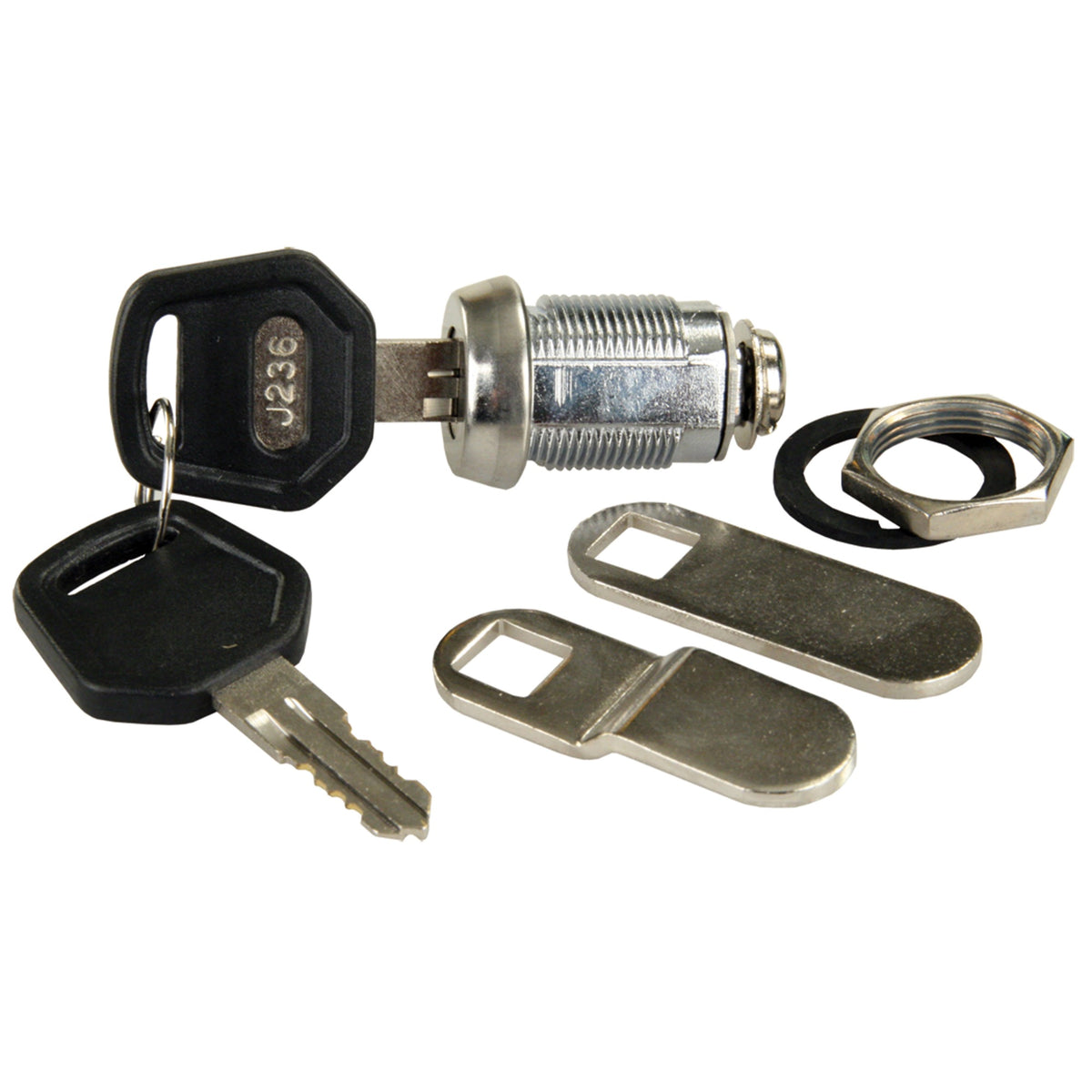 Jr Products 00165 Compartment Door Key Lock - 7/8''