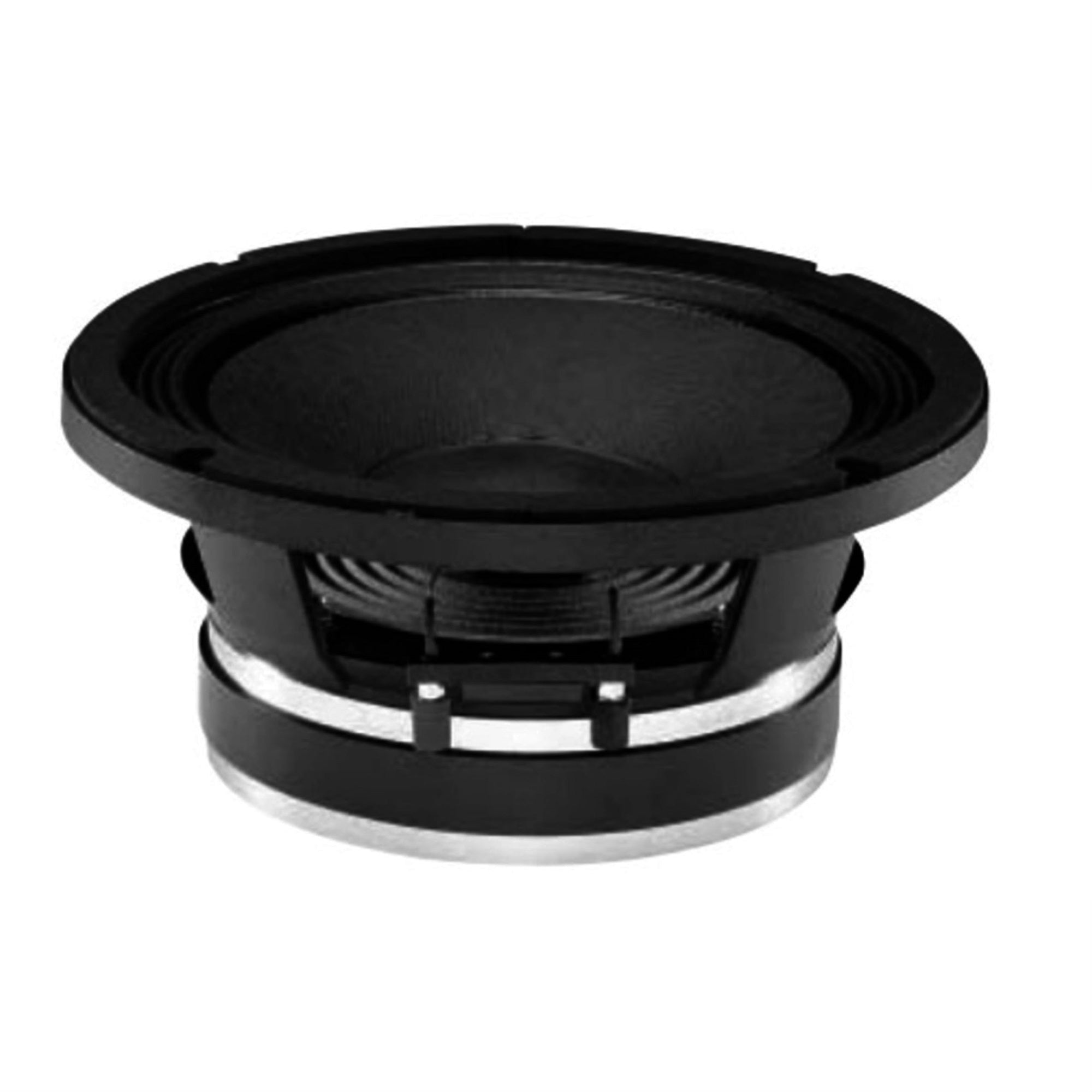 High efficiency mid-bass, 2.5-in aluminium voice coil with very flat response up to 4 kHz.