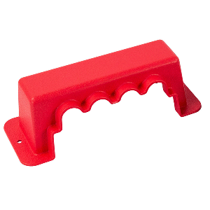 Bluewater Red Cover f/4 Stud Heavy Duty Busbar