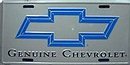 Genuine Chevrolet License Plate