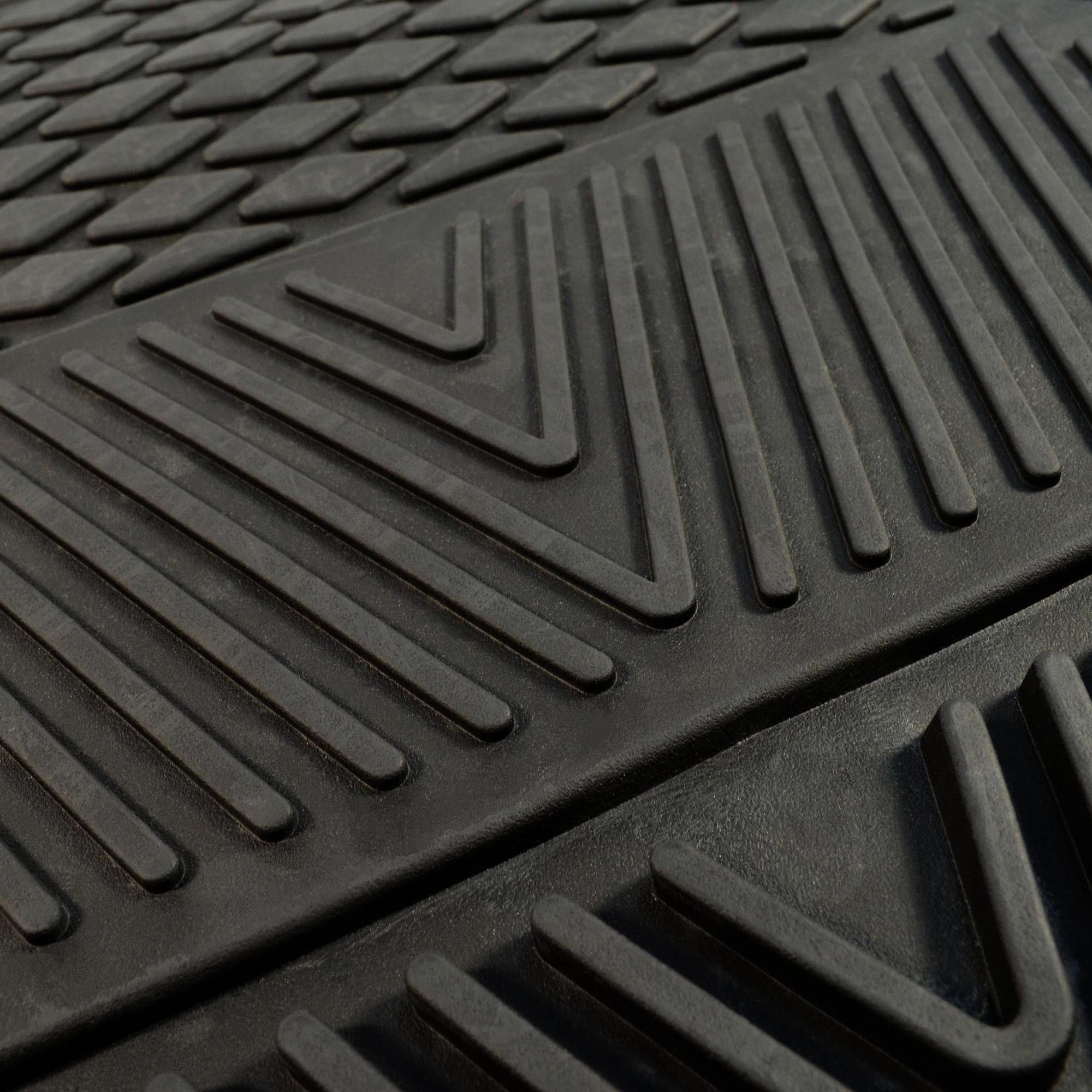 Baylor 2-Pc Vinyl Car Mats 17''X27''