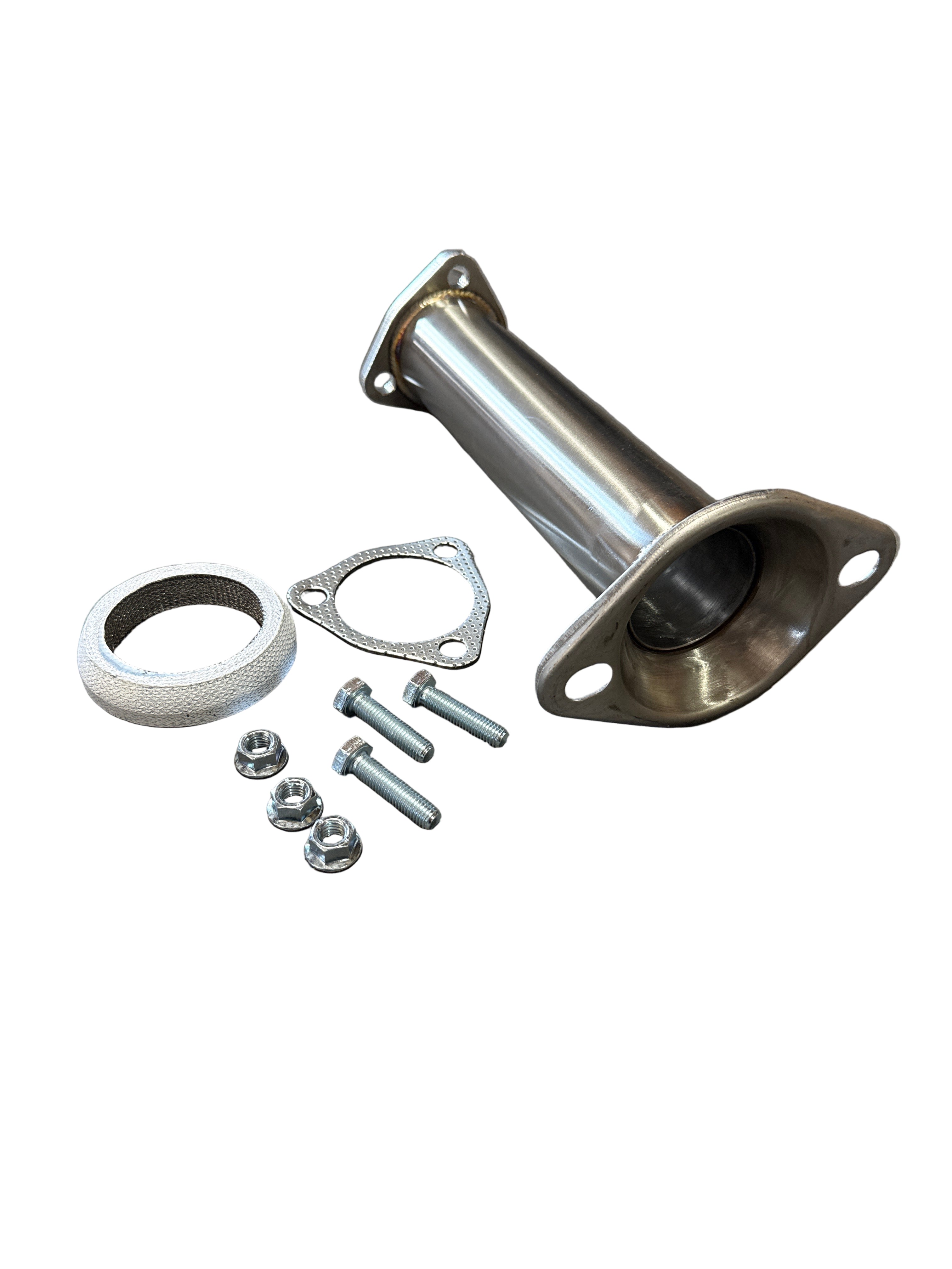 SPDZ1 96-00 Honda Civic EK9 test pipe Straight Flow with 2.5" Donut Gasket and Flange