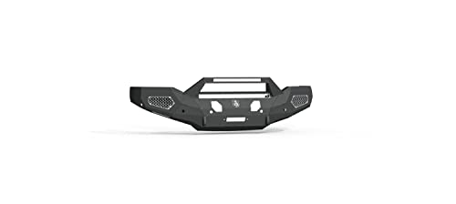 Road Armor iDentity Full Width HD Bumper - Alloy Steel, Model 4192EF3B, Raw Finish