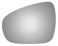 Burco 4465 Driver Side Replacement Mirror Glass for 2011-2017 LEXUS CT200H, 2013-2015 ES300H, ES350, GS350, GS450H, LS460, LS600H