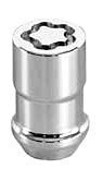 Mcgard 24510 Cone Seat Wheel Locks (M14 X 1.5 Thread Size), Chrome, 5 Locks / 1 Key