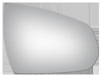 Convex Passenger Side Mirror Replacement Glass for 2010-2016 CADILLAC SRX