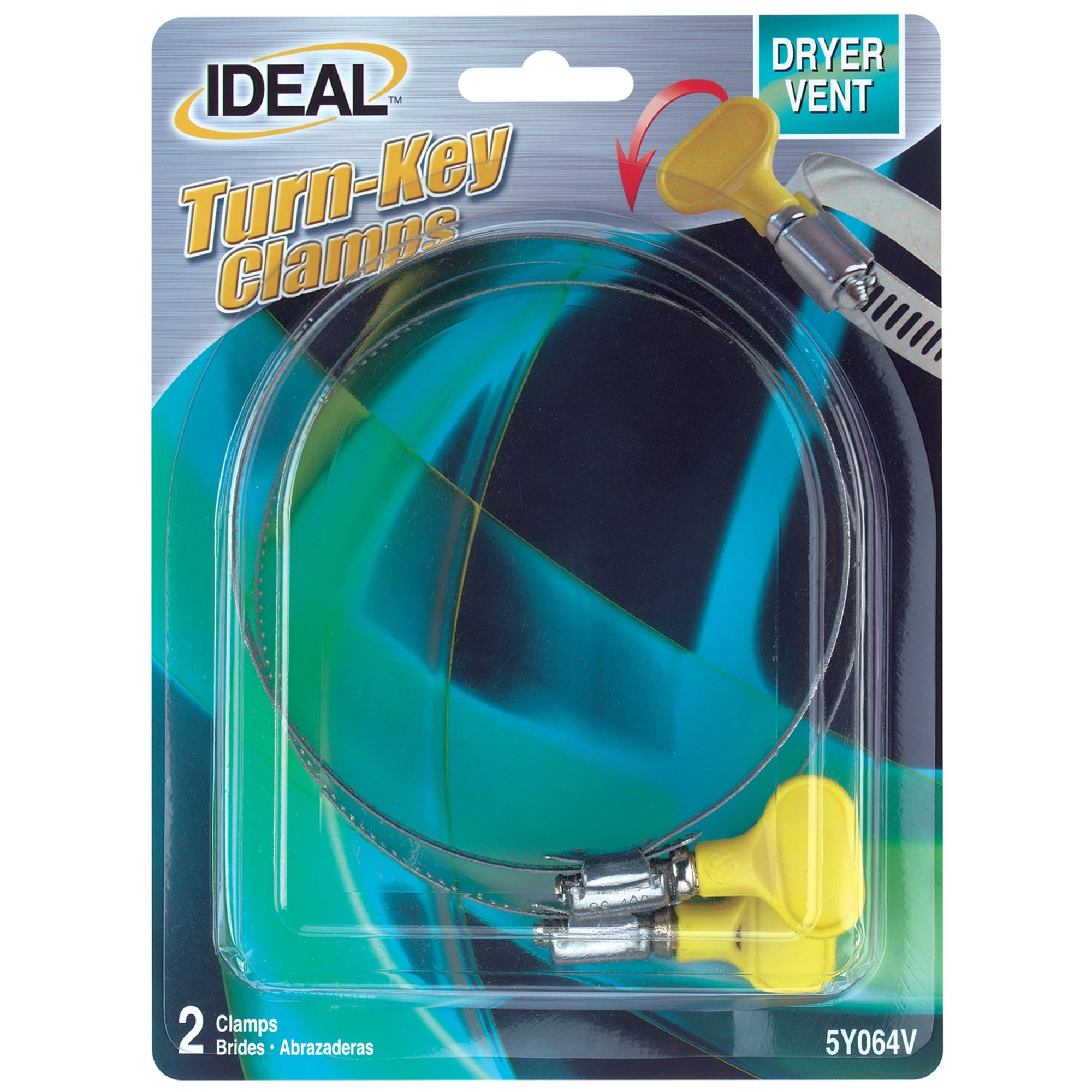 Ideal TurnKey Clamps for Dryer Vents  Size 64