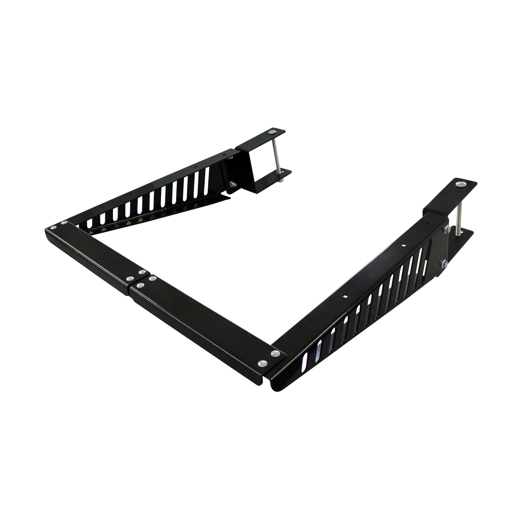Quick Products QPBMCSA RV BumperMounted Cargo Support Arms  Includes Optional Adjustable Brace