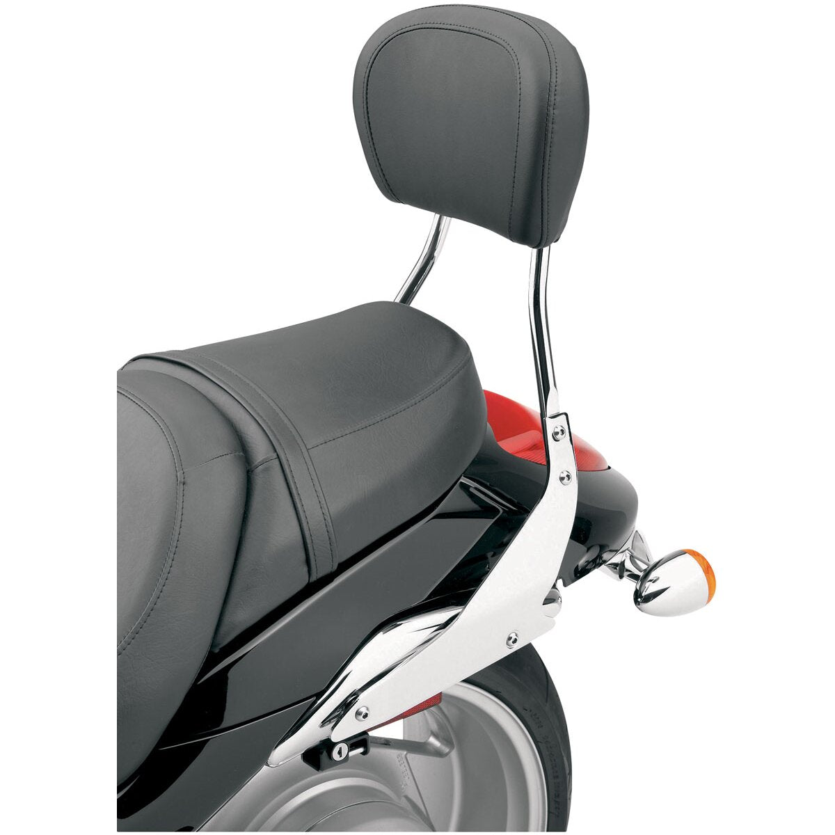 Cobra Mini 11 in. Square Sissy Bar w/Pad - 02-4845 for 2006-2009,2011-2023 Suzuki Boulevard Motorcycles