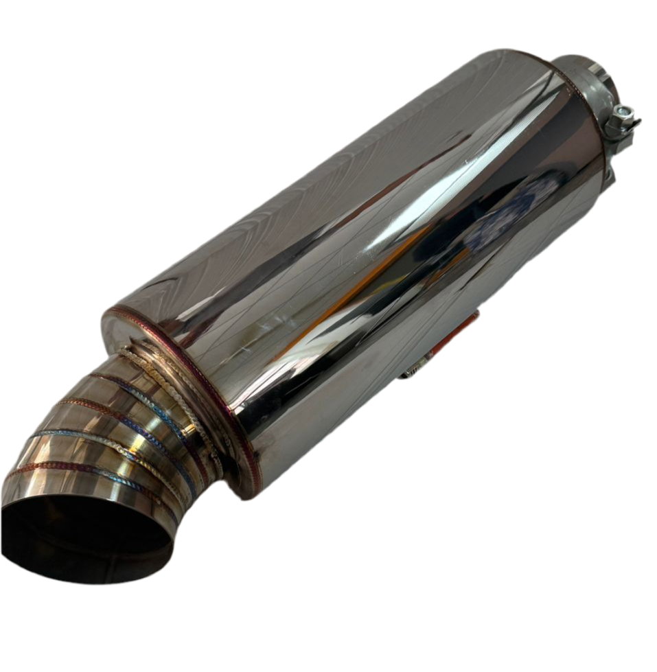 SPDZ1 LTR Race Muffler - 3" Inlet 4" Outlet