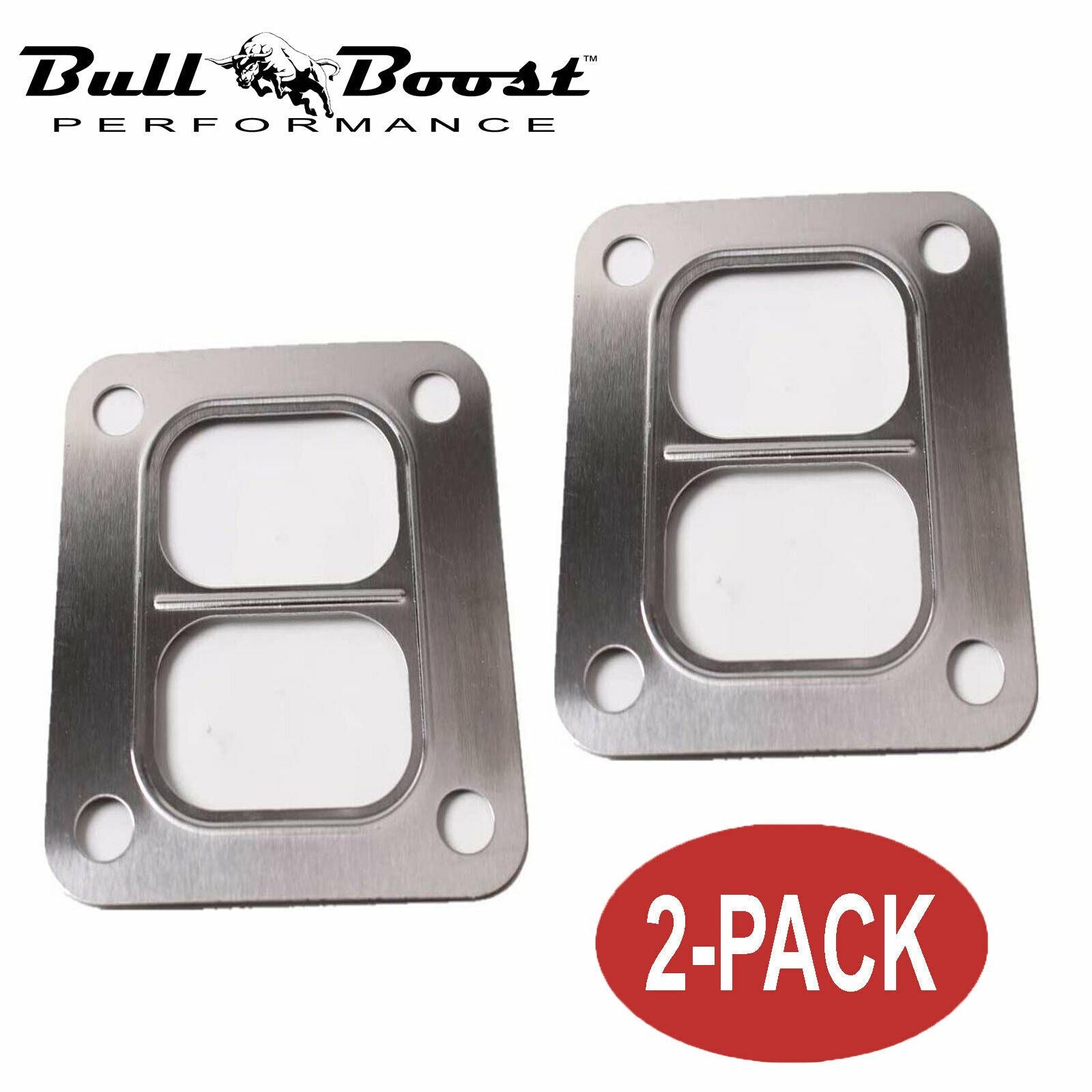 T4 Turbo Manifold Inlet Flange Gasket Twinscroll Divided 304 Stainless Steel USA