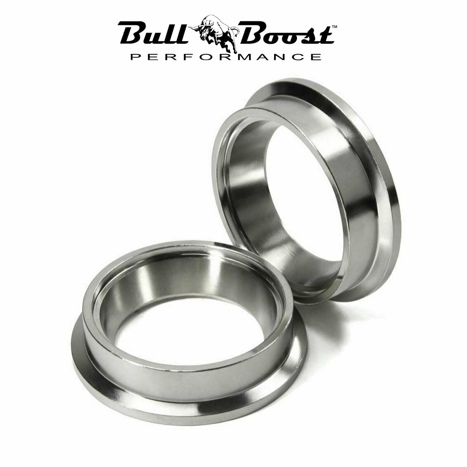 44mm Wastegate Flange Set MV-R MVR Inlet + Outlet insert Clamp Ring for V-Band
