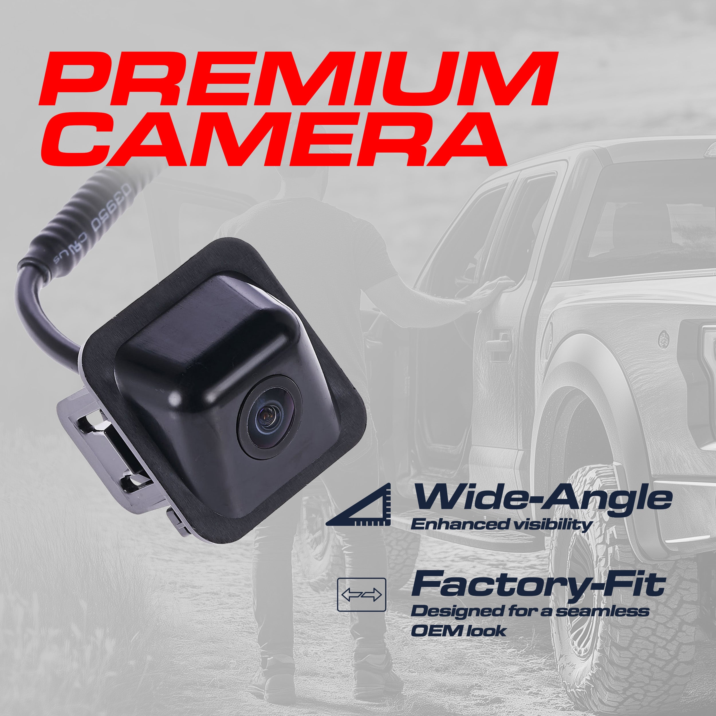 Buick Regal [Base, CXL, Premium Model] (2012-2017), Buick Regal [Sport Touring Model] (2016-2017), Buick Regal [eAssist] (2012-2016) OEM Replacement Backup Camera OE Part # 22801897