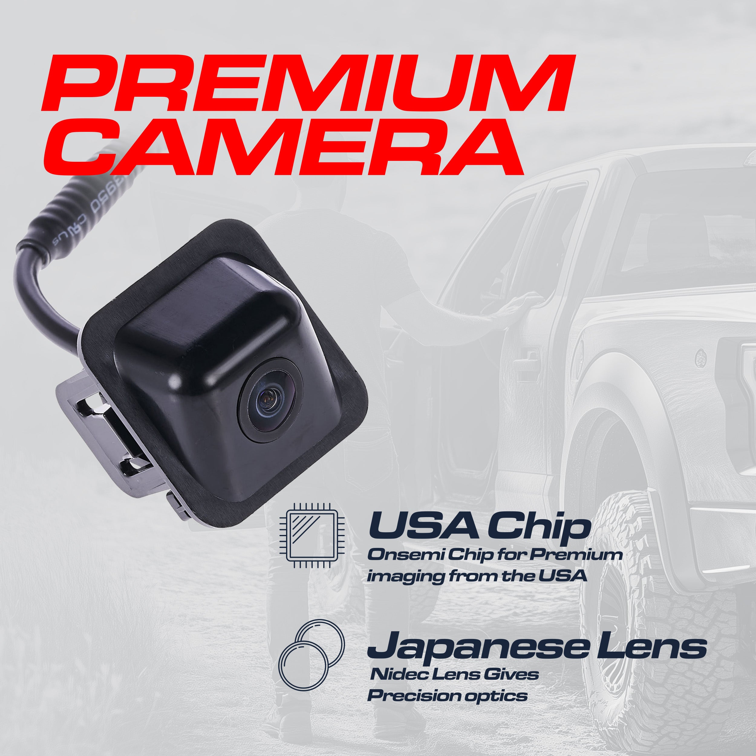 Buick Regal [Base, CXL, Premium Model] (2012-2017), Buick Regal [Sport Touring Model] (2016-2017), Buick Regal [eAssist] (2012-2016) OEM Replacement Backup Camera OE Part # 22801897