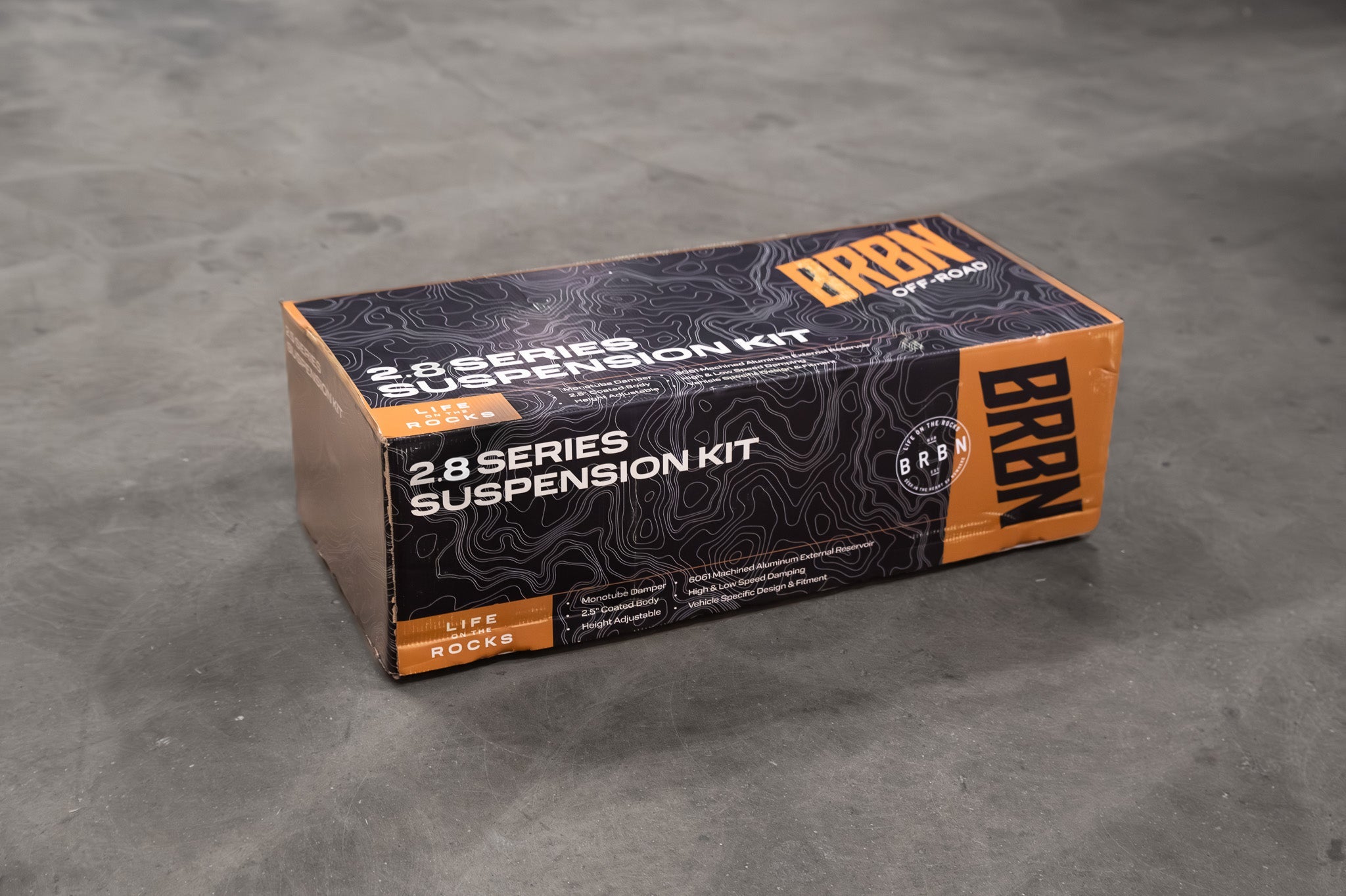 BRBN 2.8 Series 3-Way Adjustable Rear Coilover Kit For Ford Bronco