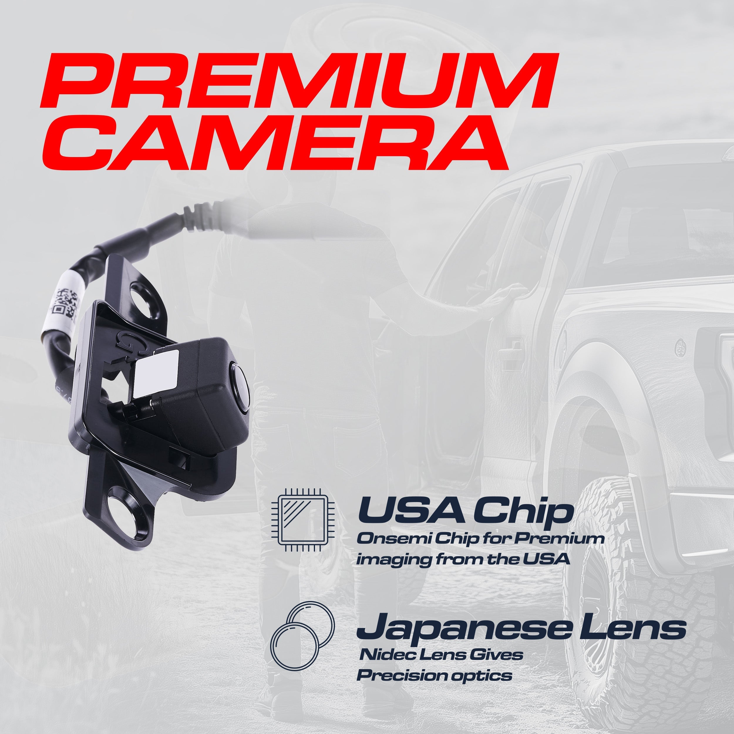 Lexus GX 460 w/ AVM (2014-2019) OEM Replacement Backup Camera OE Part # 86790-60650, 86790-60241, 86790-60240
