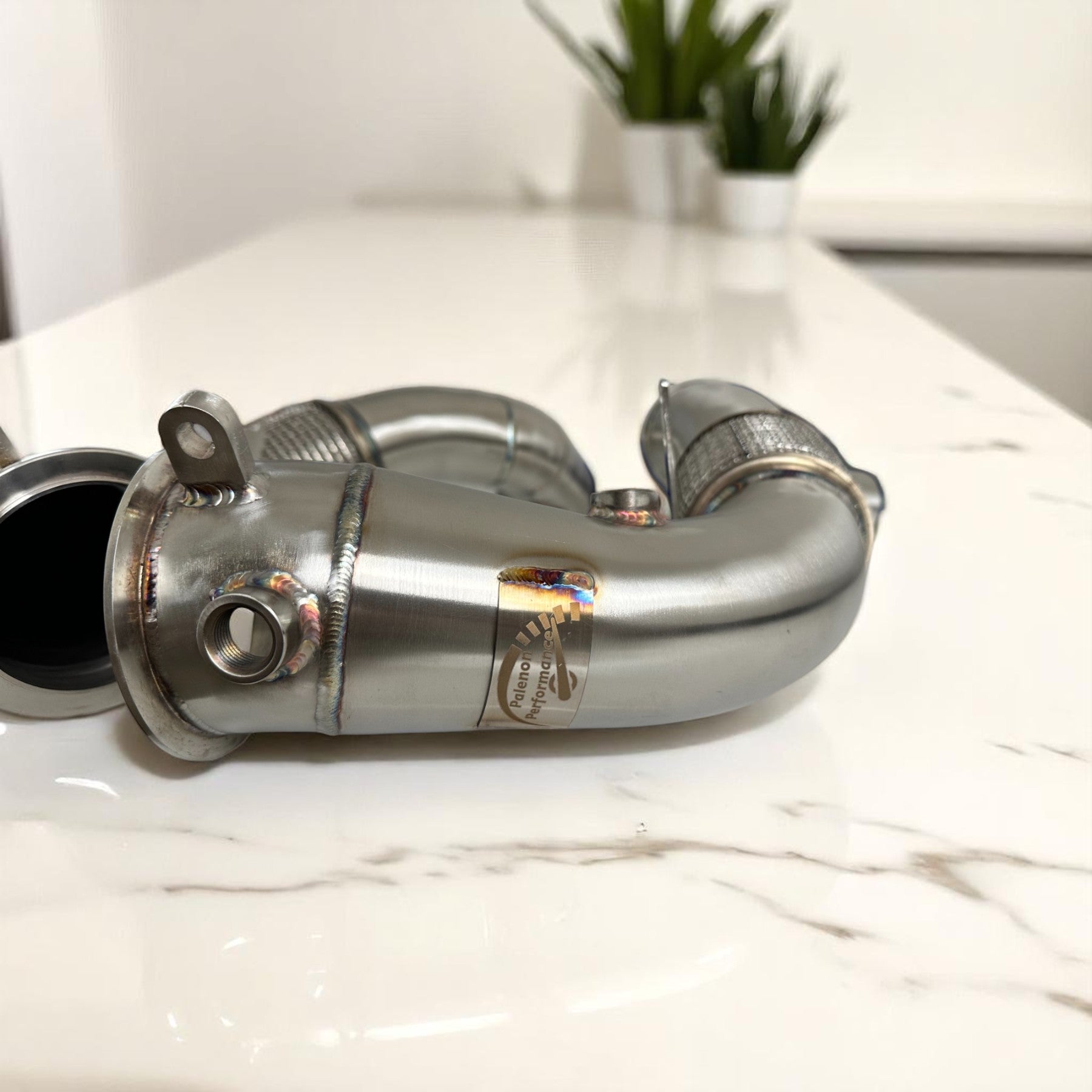 BMW N63R & N63B Catless Race Downpipes - M550i, 750i, M850i, X5, X6, X7 | Palenon Performance