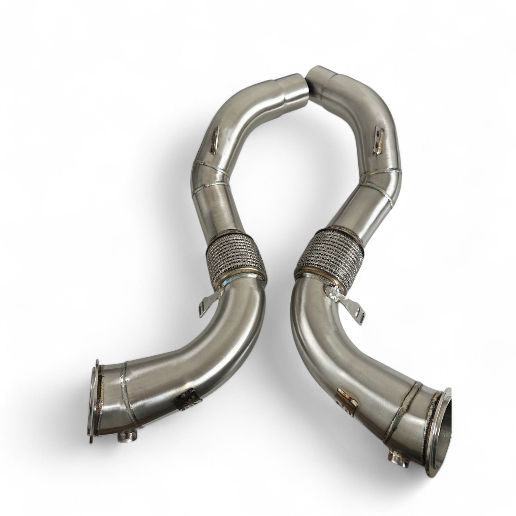 BMW N63R & N63B Catless Race Downpipes - M550i, 750i, M850i, X5, X6, X7 | Palenon Performance