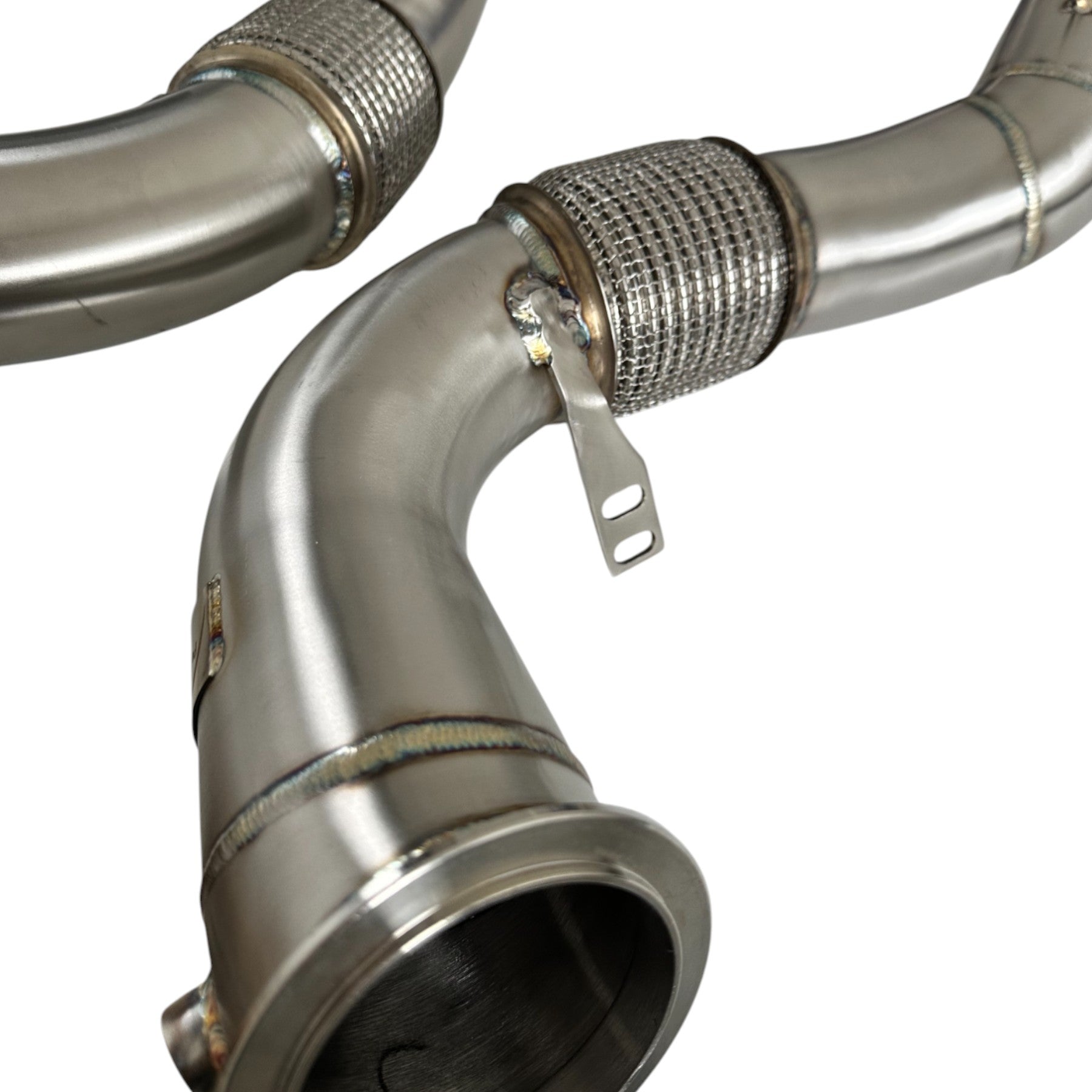 BMW N63R & N63B Catless Race Downpipes - M550i, 750i, M850i, X5, X6, X7 | Palenon Performance