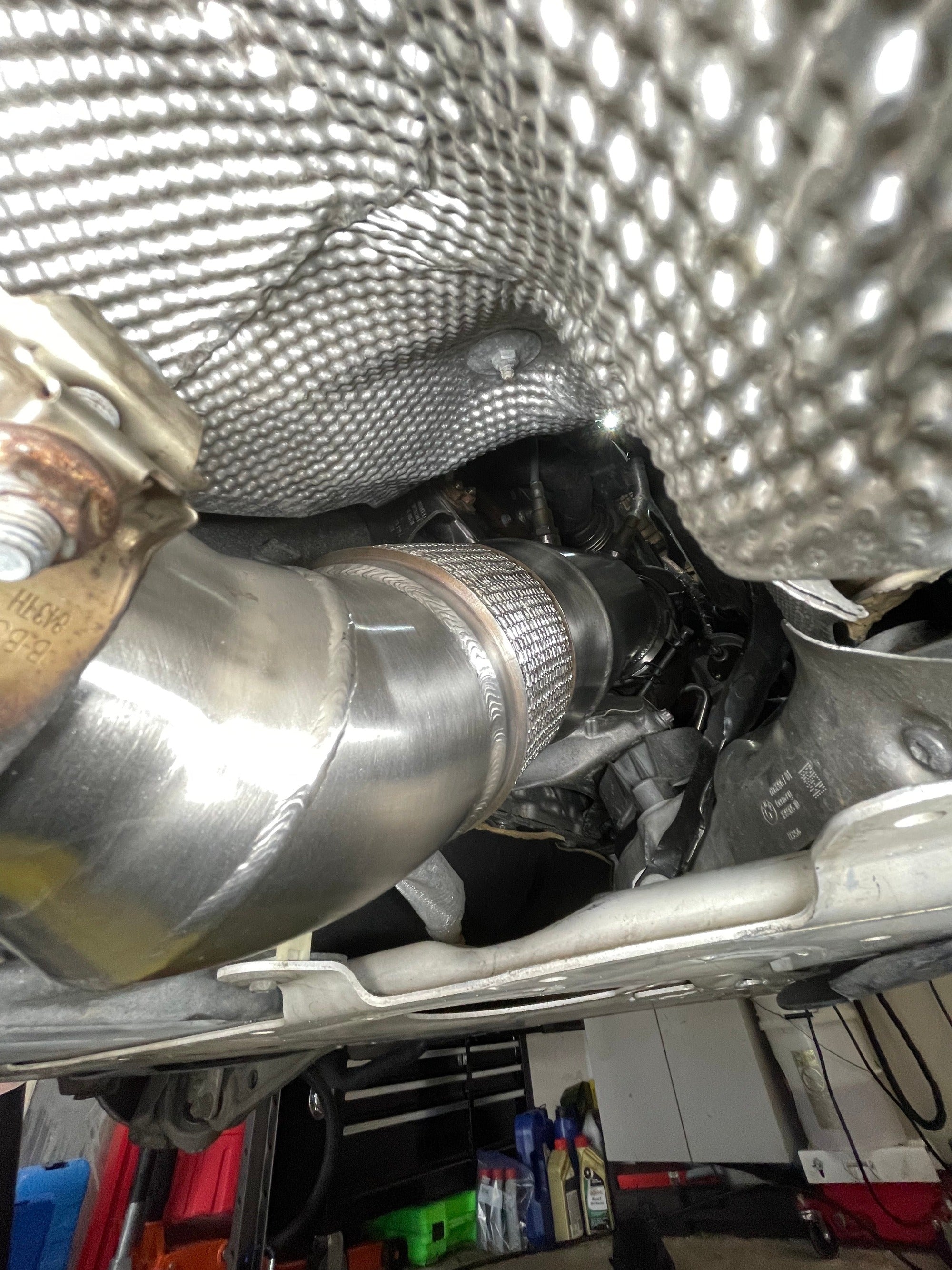 TCM B58 5" Race Downpipe BMW 240i/340i/440i/Supra/X3 F/G Chassis Gen 1&2