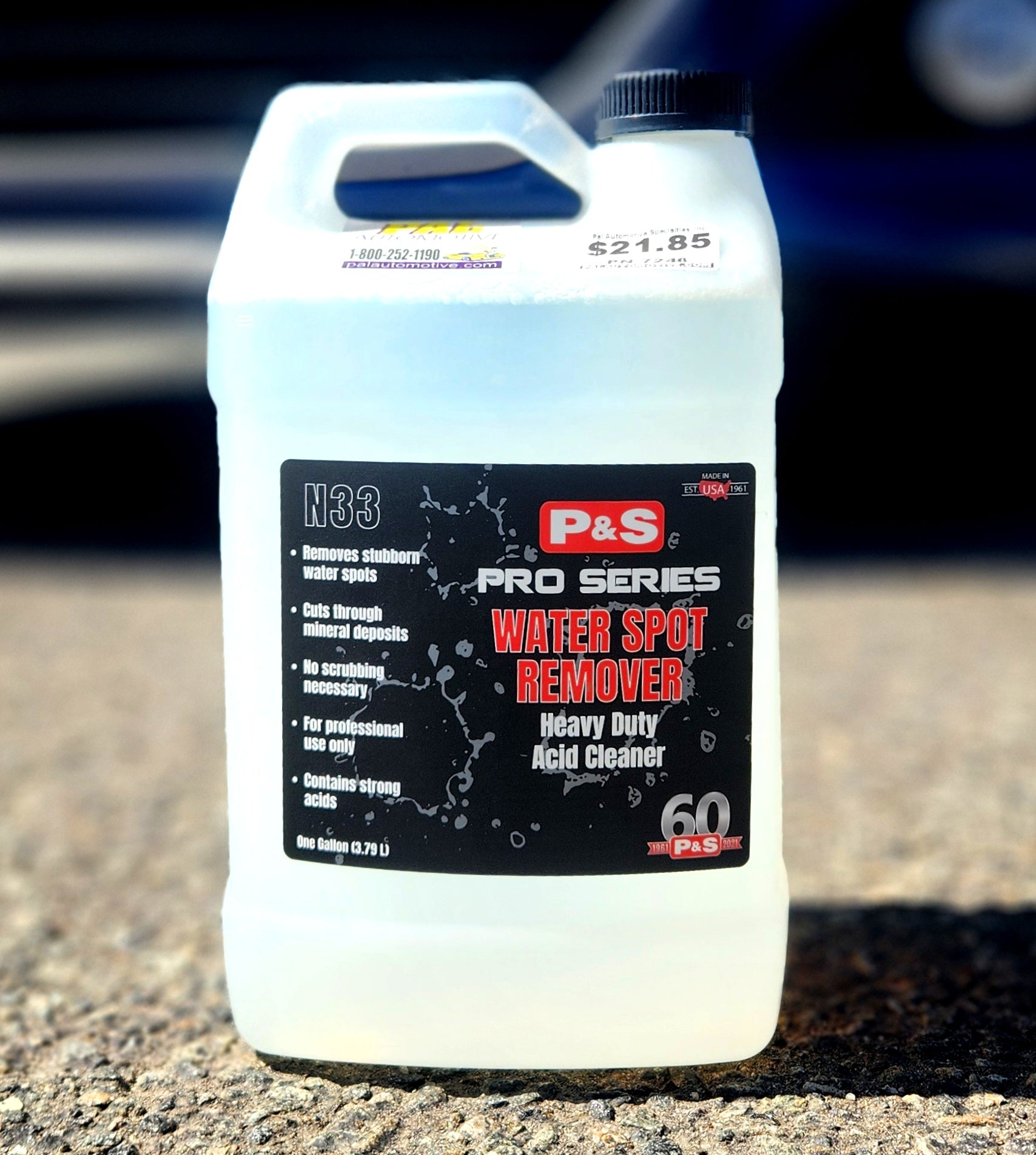 P&S WATER SPOT REMOVER GALLON