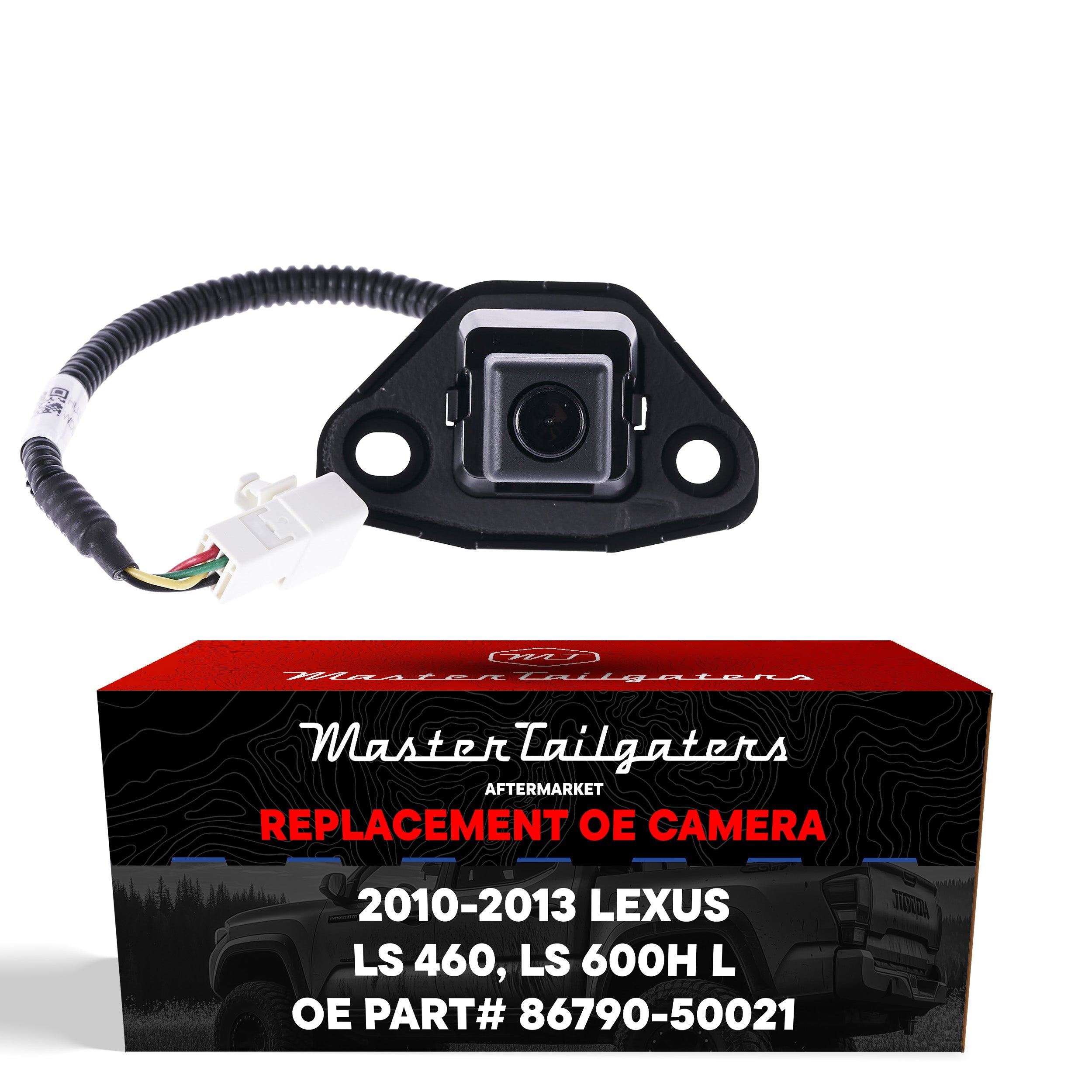 Lexus LS 460, LS 600h L (2010-2013) OEM Replacement Backup Camera OE Part # 86790-50021