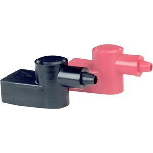 Blue Sea Systems 4005 Standard Cable Caps, Small Pair, Cable Size 4 Awg,2 Awg,1 Awg, 2 Pack