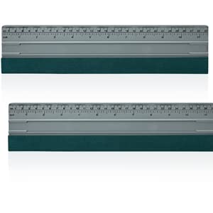 Gomake Vinyl Wrap Squeegee For Vinyl With Ruler And Micro-Fiber Felt Edge Vinyl Applicator Squeegee Sign-Making Graphic Wallpape