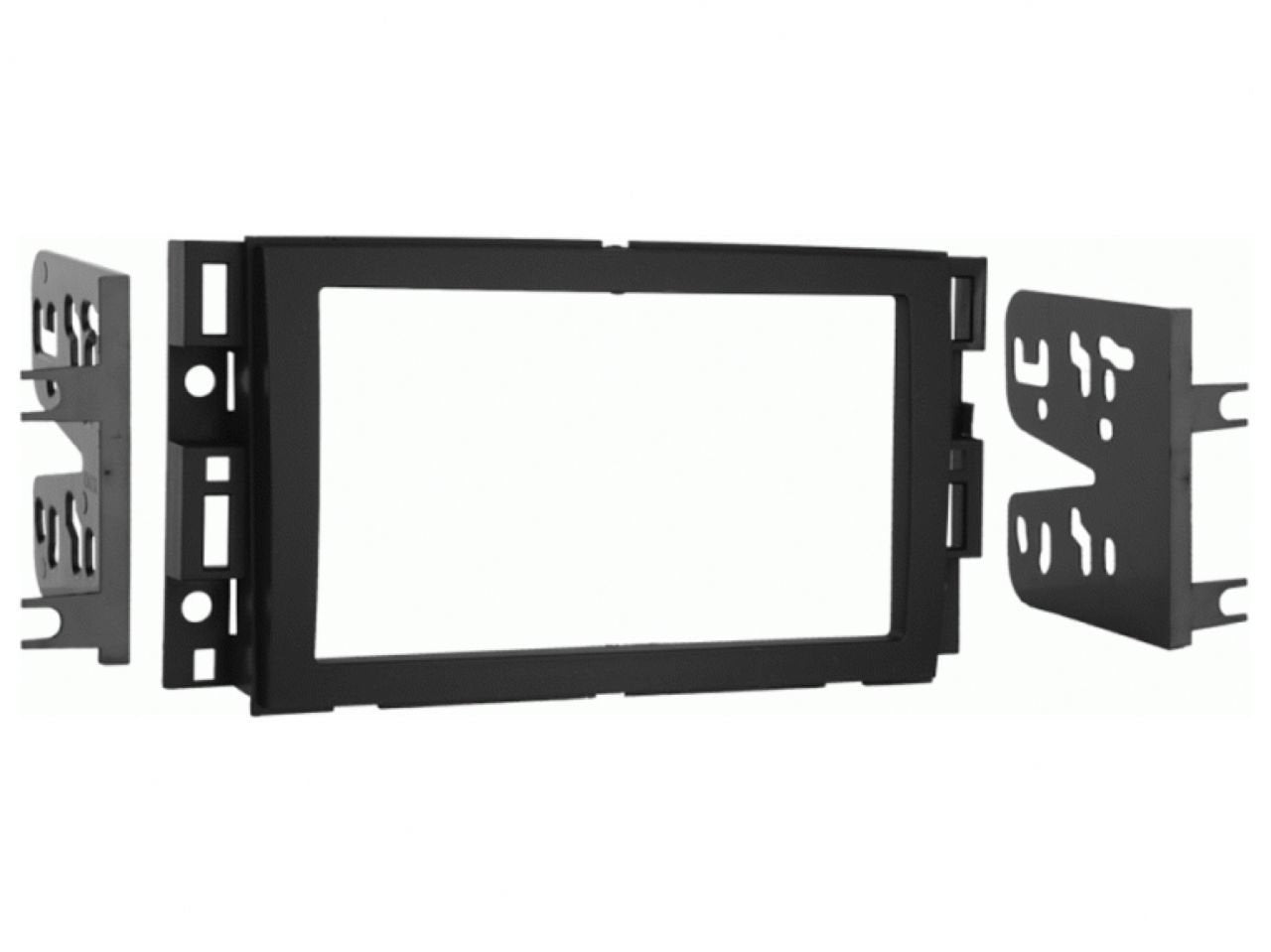 Metra Electronics 95-3305 Double Din Installation Multi Kit For 2006-Up Select Gm Vehicles, Black