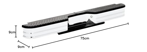 Westin 21007 Surestep Rear Bumper Fits 1967-1993 Fleet Side 1973-1991 C/K Fleet Side Crew Cab 1978-1985 Ram Charger 1978-1996 Bronco 1997-1998 F250 F350 Hd Style Side (Exc F250Ld)