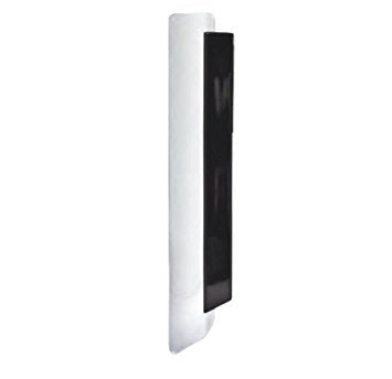 Franmara 5 1/2'' Black Aluminum Waiter'S Crumb Scraper 1100