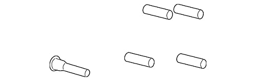 Ford 8A8Z-1107-A, Wheel Lug Stud