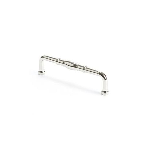 Berenson Designers Group 10 4' Center to Center Cabinet Handle Pull, Polished Nickel