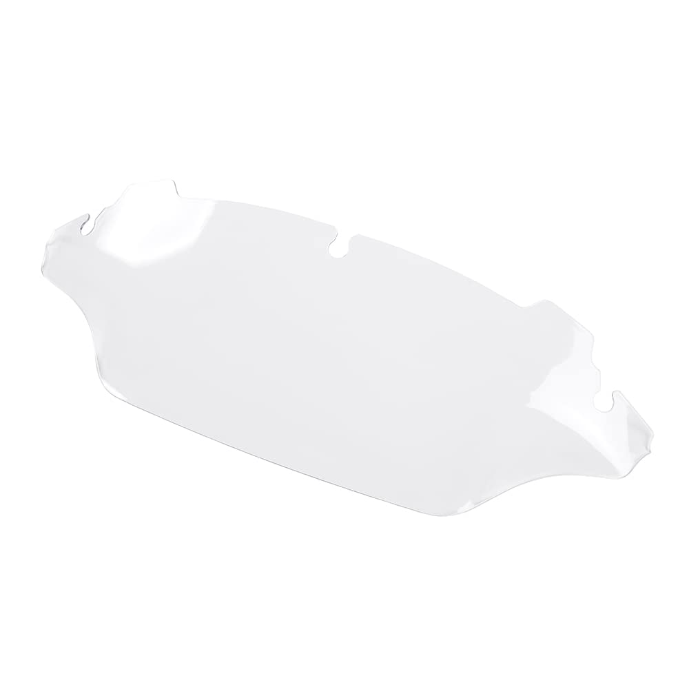 Wynmoto Clear 7 Wave Windshield Windscreen Compatible For 2014-2022 Harley Davidson Touring Street Glide Electra Glide Ultra Classic Glide Tri Glide 2015 2016 2017 2018 2019 2020 2021 2022 (Tint)