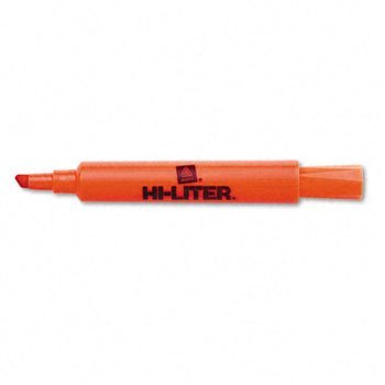 Hi-Liter Desk Style Highlighters Hilighter,Fluorescnt,Flor (Pack Of10)