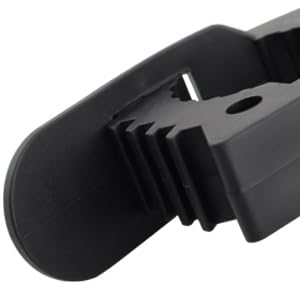 Shovel Mount for Roof Rack Rubber Clamp Mounting Kit, Shovel Holder Clamp Wall Mount Kit Car Accessories for Roof Rack, Boats, M