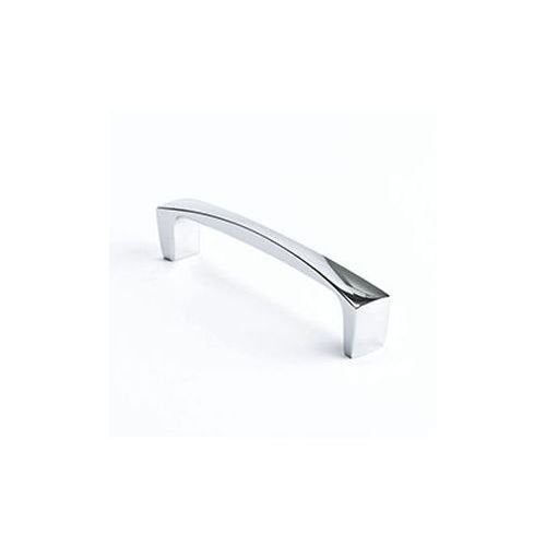 Berenson Aspire 128mm Center to Center Bar Cabinet Pull, Polished Chrome