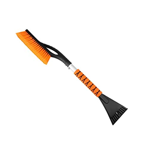 DDSNTY 44inch Snow Brush with Ice Scraper for Car Windshield Car Snow Scraper and Brush, Snow Scraper Snow Brush for Car Extendable