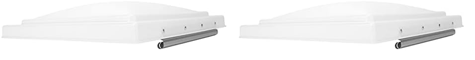 Camco 40158 Rv White Polypropylene Vent Lid - Ventline (Pre 2008) & Elixir (Since 1994) (Pack Of 2)