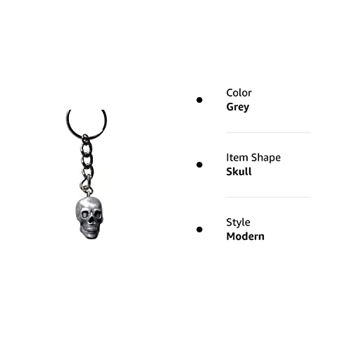 Siskiyou 3D Skull Key Ring