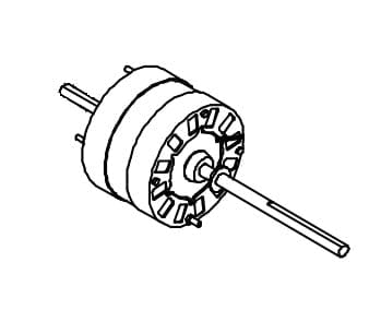 Coleman 14683189 Motor, Outside