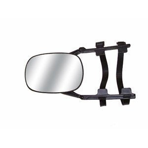 Towing Mirror can clip on for trailer towing the CIPA 11950 auto part is designed to fit trucks and vans. Towing mirrors are gre
