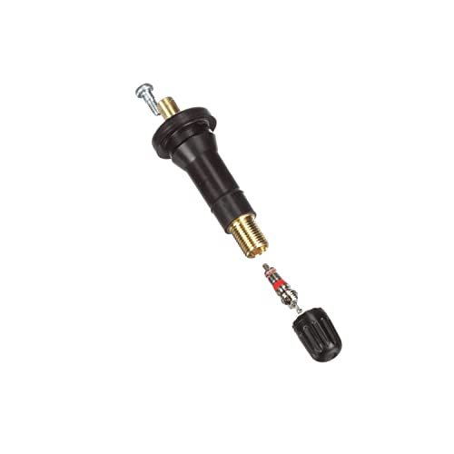 Schrader 20018 Tpms Service Pack Fits Ford Snap-In, Single Unit , Black