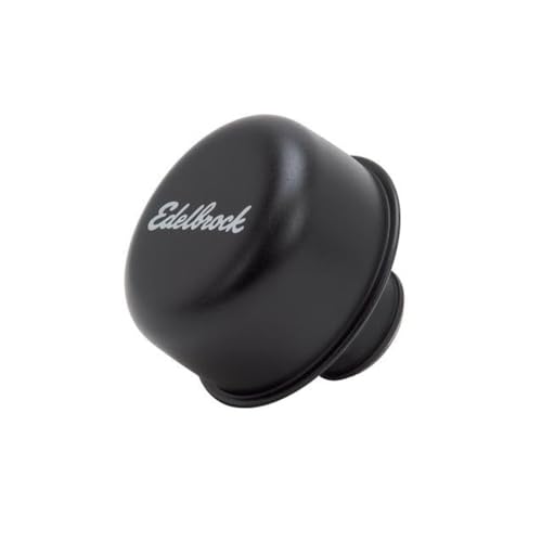 Edelbrock Edl4403 Pro-Flo Black Round Breather, Multi, One Size